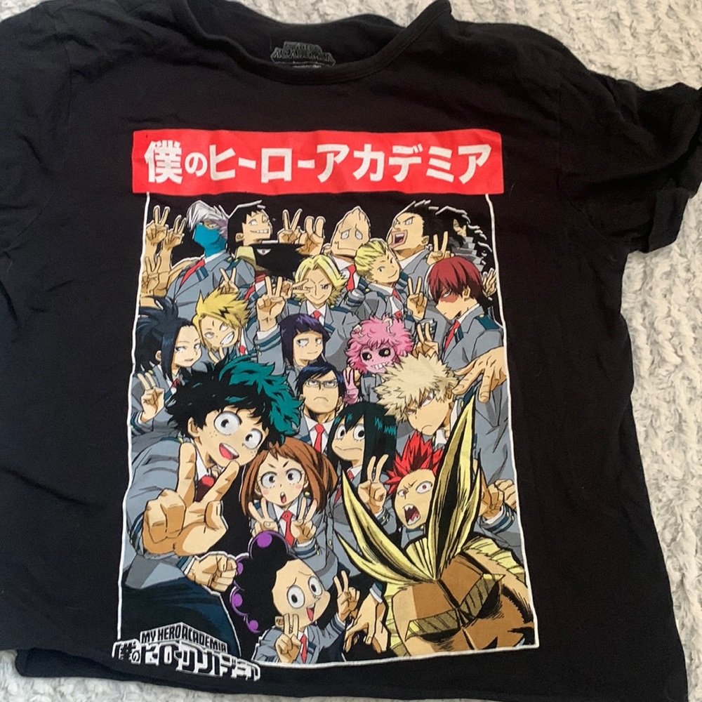 My Hero Academia Black Shirt